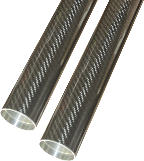 CUSTOM CYCLE ENGINEERING - 716000 - Fork Tubes - 49 mm - 23.75" - Black