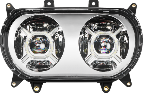 CUSTOM DYNAMICS - PG-RG-C - ProGLOW Headlight - Chrome - Road Glide