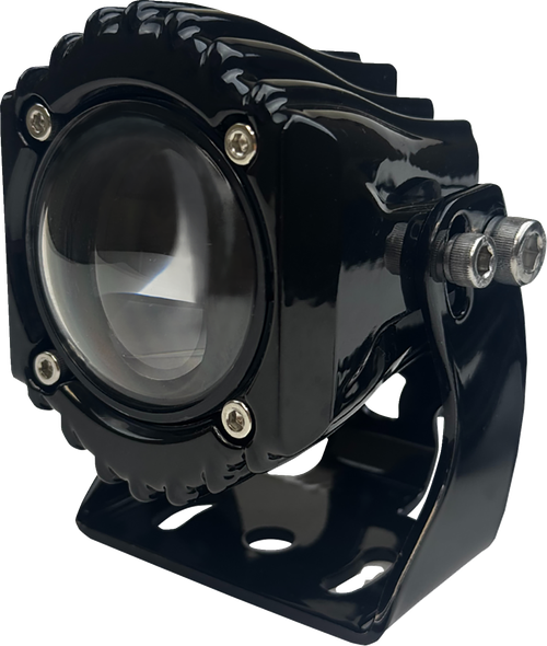 CUSTOM DYNAMICS - SD-OR-W - Shark Demon Fog Light - Clear