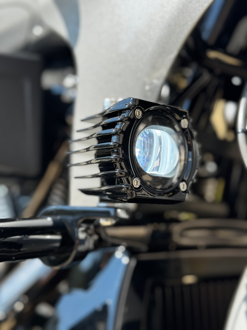 CUSTOM DYNAMICS - SD-FOG-5W - Fog Light - White/Clear - Harley-Davidson