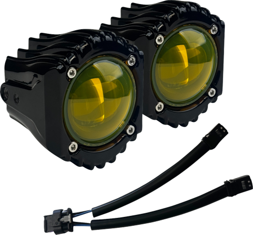 CUSTOM DYNAMICS - SD-FOG-5Y - Fog Light - Selective Yellow - Harley-Davidson