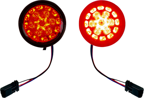 CUSTOM DYNAMICS - PB-R-25JAE-S - ProBeam Rear Turn Signal Inserts - LED - Smoke Lens