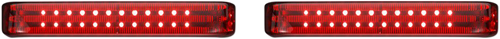 CUSTOM DYNAMICS - PB-SB-HD-CR - Saddlebag Lights - Chrome/Red