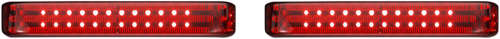CUSTOM DYNAMICS - PB-SB-SS6-CR - Saddlebag Lights - SS6 - Chrome/Red