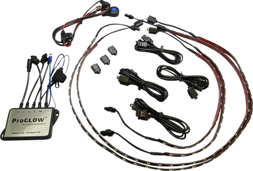 CUSTOM DYNAMICS - PG-GC1-KIT - ProGLOW LED Light Kit for Golf Cart