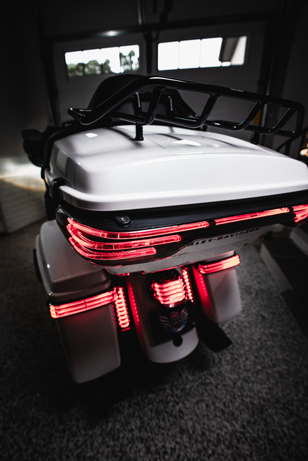 CUSTOM DYNAMICS - PB-TP-SEQ-S - Tour Pak Light - Brake/Sequential Turn Signal - Smoke Lens