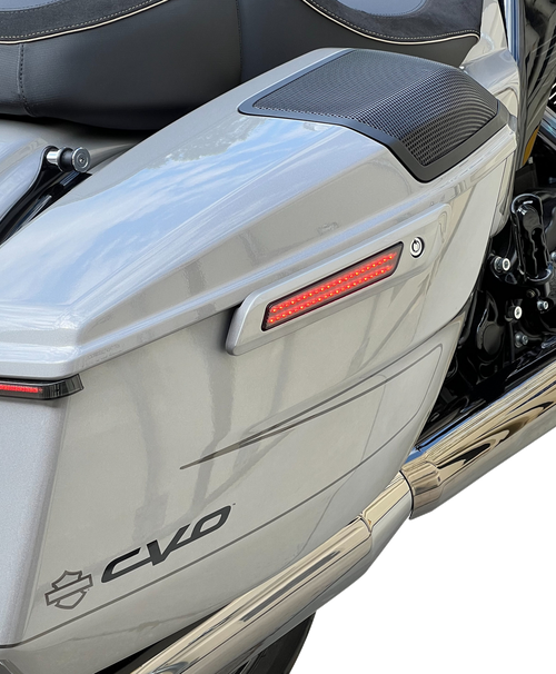 CUSTOM DYNAMICS - CD-LATCH-23-S - LED Latch Lights - Saddlebag - Smoke Lens