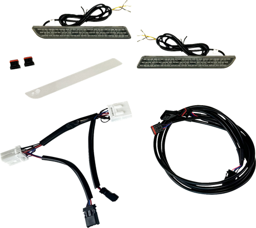 CUSTOM DYNAMICS - CD-TKE-REF-13-S - LED Reflector Light - Fender - Smoke