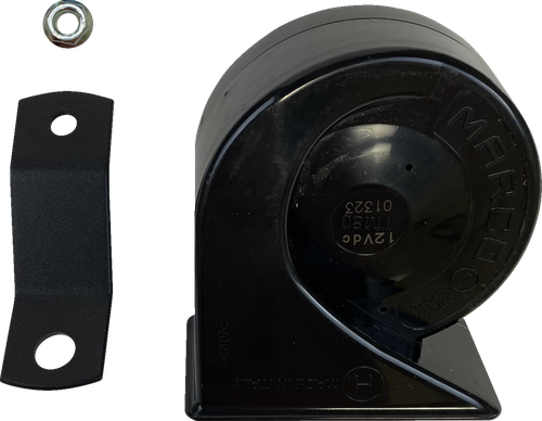 CUSTOM DYNAMICS - CD-HORN-18ST - Electromagnetic Horn - 109 db - '11-'25 Softail/Dyna