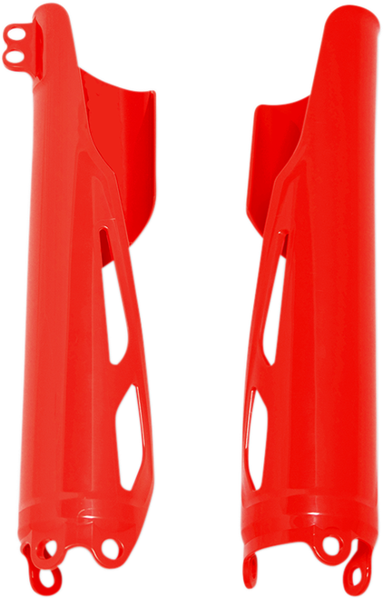 ACERBIS - 2736240227 - Fork Covers - Lower - Red - Honda