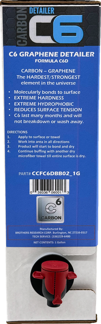 CYCLE CARE FORMULAS - CCFC6DBB02_1G - C6 Detailer - Bag in Box - 1 U.S. Gal.