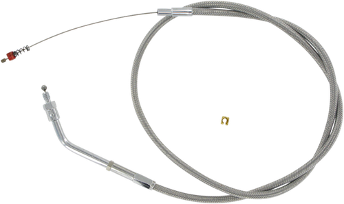 BARNETT - 1023040005 - Stainless Steel Idle Cable - '88-'95 Sportster