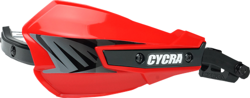 CYCRA - 1CYC-7801-32 - Vortex Handguards - Universal U-Clamp - Red