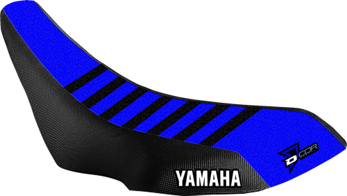 D'COR VISUALS - 30-50-600 - Seat Cover - Blue/Black - YFZ '14-'23