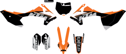 D'COR VISUALS - 20-30-105 - Graphic Kit - Cor 9 KTM - SX 85