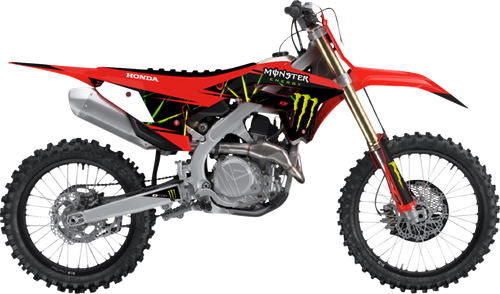D'COR VISUALS - 20-10-135 - Graphic Kit - Monster Energy Slash - CRF '19-'21
