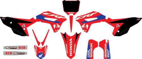 D'COR VISUALS - 20-10-631 - Graphic Kit - HRC Honda - CRF 250 F/R/RX