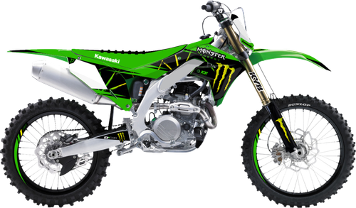 D'COR VISUALS - 20-20-136 - Graphic Kit - Monster Energy Slash - KX 250/450