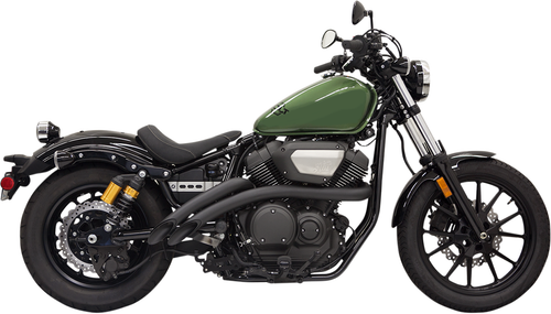 BASSANI XHAUST - 3B1F2B - Sweeper Exhaust - Black - Bolt