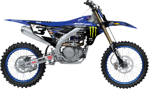 D'COR VISUALS - 20-50-285 - Graphic Kit - '25 Monster Energy - YZ 125/250