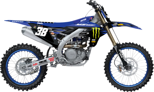 D'COR VISUALS - 20-50-425 - Graphic Kit - '25 Monster Energy - YZ 250 F '19-'23