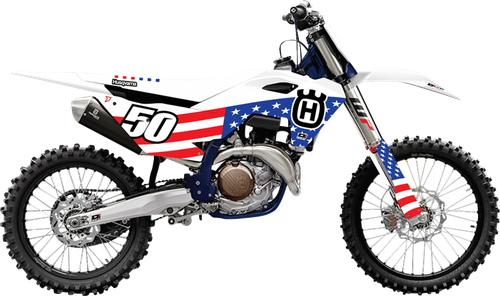 D'COR VISUALS - 20-70-201 - Graphic Kit - '25 Husuvarna - USA - TC/FC 125-450