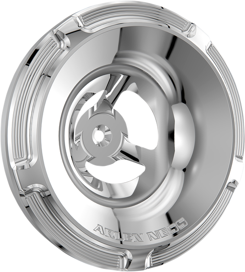ARLEN NESS - 601-003 - Velocity Air Cleaner Cover - Beveled - Chrome