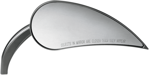ARLEN NESS - 13-093 - Mirror - Rad III - Side View - Teardrop - Black - Right