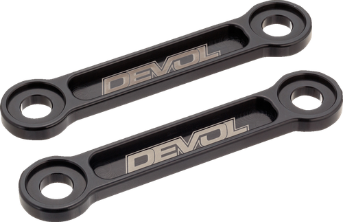 DEVOL - 0115-2301 - Lowering Link - Lowers 1.00" - Black