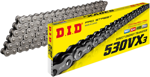 DID - M530VX3X102ZB - 530 VX3 - Drive Chain - 102 Links - Natural