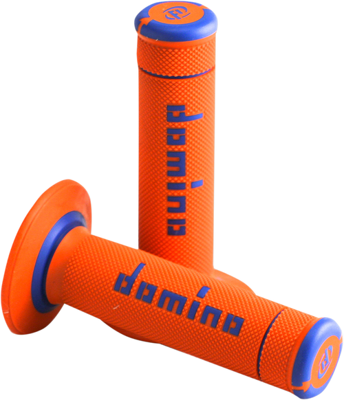 DOMINO - A19041C4845A7-0 - Xtreme Grips - Orange/Blue
