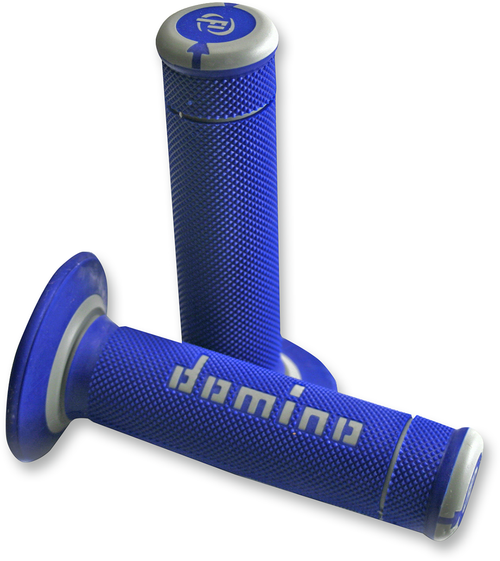 DOMINO - A19041C5248A7-0 - Xtreme Grips - Blue/Gray