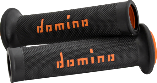 DOMINO - A01041C4540B7-0 - MotoGP Grips - Dual-Compound - Black/Orange