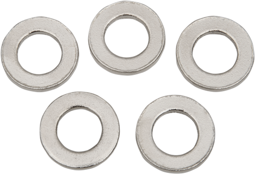 DRAG SPECIALTIES - 0214-0887 - Axle Washer - Front - Chrome - ID 0.67"