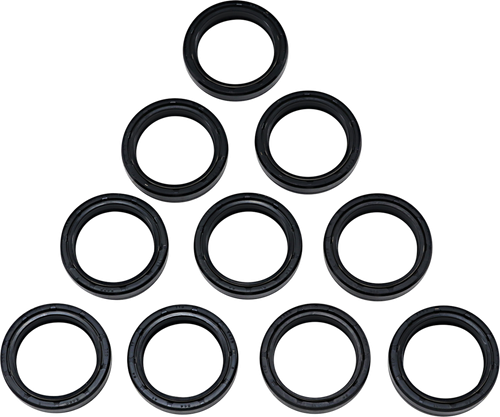 DRAG SPECIALTIES - 0407-0668 - Fork Oil Seals - 41 mm - Showa Forks - 10-Pack