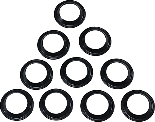 DRAG SPECIALTIES - 0407-0671 - Fork Wiper Seals - 39 mm - Showa Forks - 10-Pack