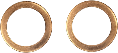 DRAG SPECIALTIES - 0419-0002 - Replacement Fork Damper Tube Mount Washers - 14 mm