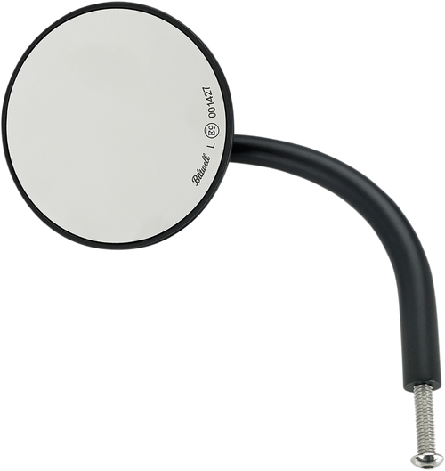 BILTWELL - 6503-400-131 - Mirror - Utility - Side View - Round - Perch - Black - Each