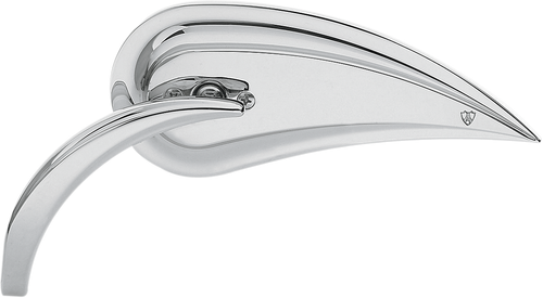 ARLEN NESS - 13-090 - Mirror - Rad III - Side View - Teardrop - Chrome - Left