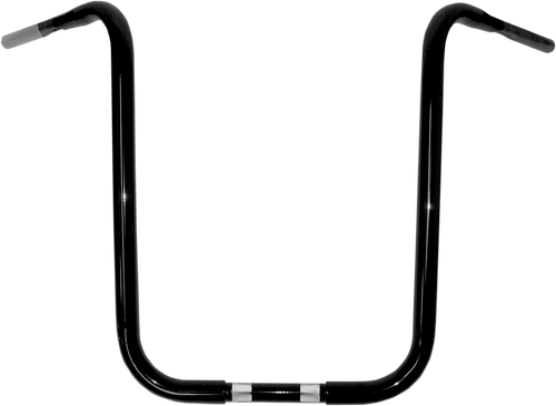 DRAG SPECIALTIES - 0601-1247 - 1-1/4" Buffalo Touring Handlebar - 20" - TBW - Black
