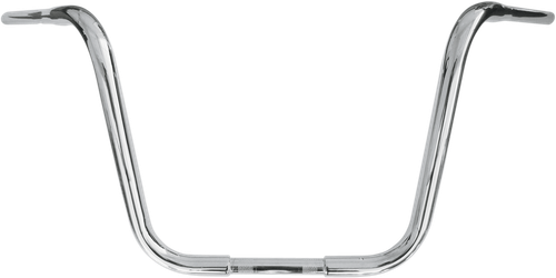 DRAG SPECIALTIES - 0601-2736 - 1-1/4" Buffalo Touring Handlebar - 14" - TBW - Chrome