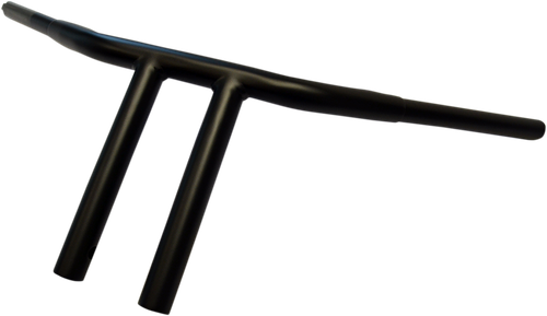 DRAG SPECIALTIES - 0601-3504 - 1-1/4" Buffalo T-Bar - 8" - Flat Black