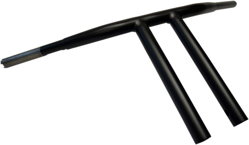 DRAG SPECIALTIES - 0601-3505 - 1-1/4" Buffalo T-Bar - 10" - Flat Black
