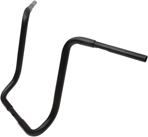 DRAG SPECIALTIES - 0601-4265 - 1-1/4" Buffalo Touring Handlebar - 17" - TBW - Flat Black
