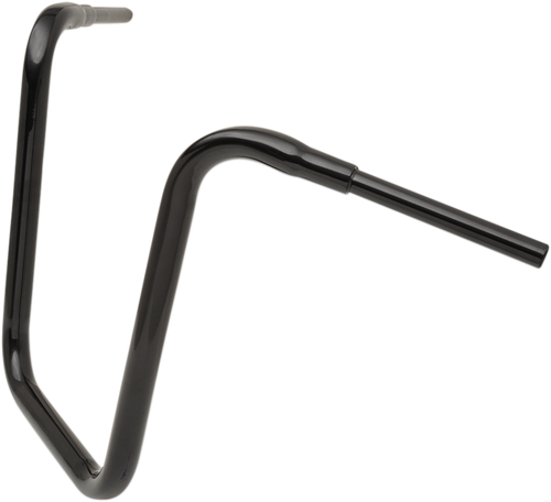 DRAG SPECIALTIES - 0601-4304 - 1-1/2" "Big" Buffalo Ape Hanger Bar - 18" - TBW - Black