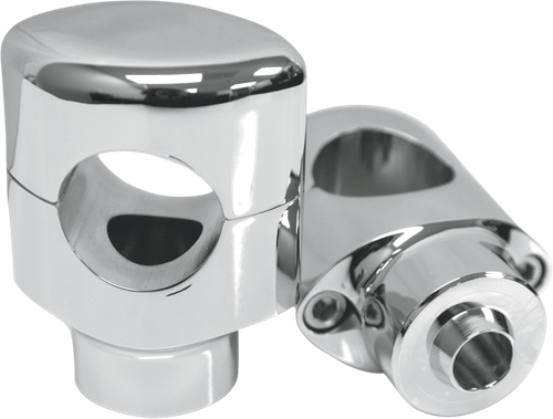 DRAG SPECIALTIES - 0602-0418 - Big Buffalo 1-1/2" Springer Handlebar Riser Kit - Chrome