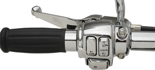 DRAG SPECIALTIES - 0610-0528 - Handlebar Control Kit with Mechanical Clutch - 9/16" Master Cylinder - '96-'11