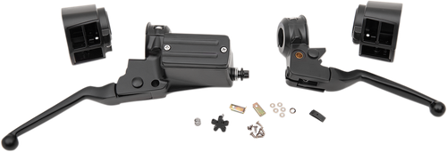 DRAG SPECIALTIES - 0610-2148 - Handlebar Control Kit - 11/16" Master Cylinder - Black