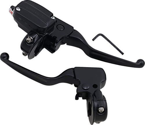 DRAG SPECIALTIES - 0610-2151 - Handlebar Control Kit - '99 - '06 FLT/FLHT - Black