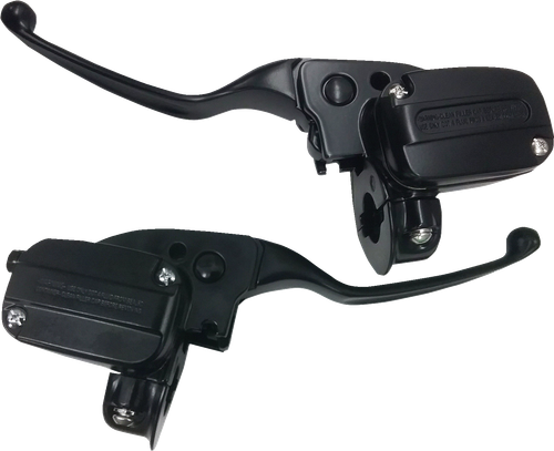 DRAG SPECIALTIES - 0610-2198 - Brake/Clutch Lever Assembly - Matte Black